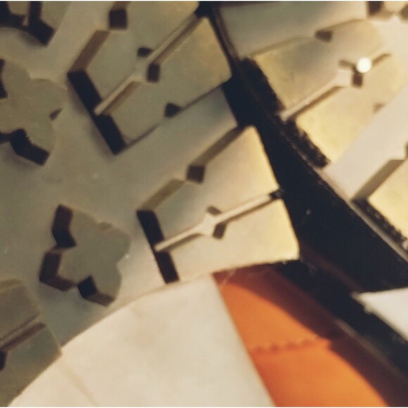 Rouge Helium Boots Women's 8 Chunky Fleece Lined Tie  Up Over Ankle Brown - Picture 10 of 11